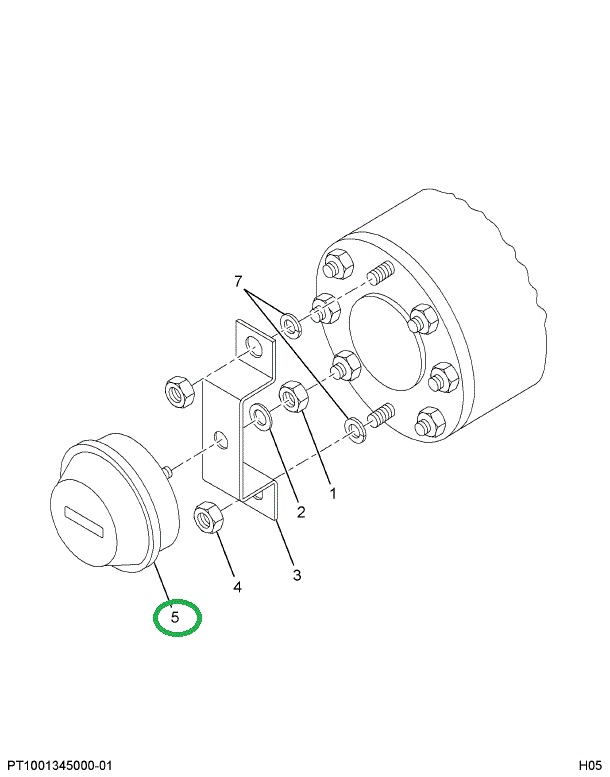 2006809C91 METER HUBDO ASM