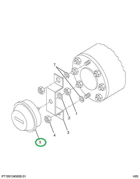 2006809C91 METER HUBDO ASM