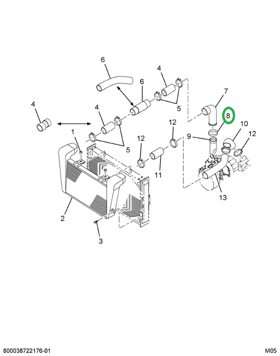 2006838C1 Clamp, Turbo