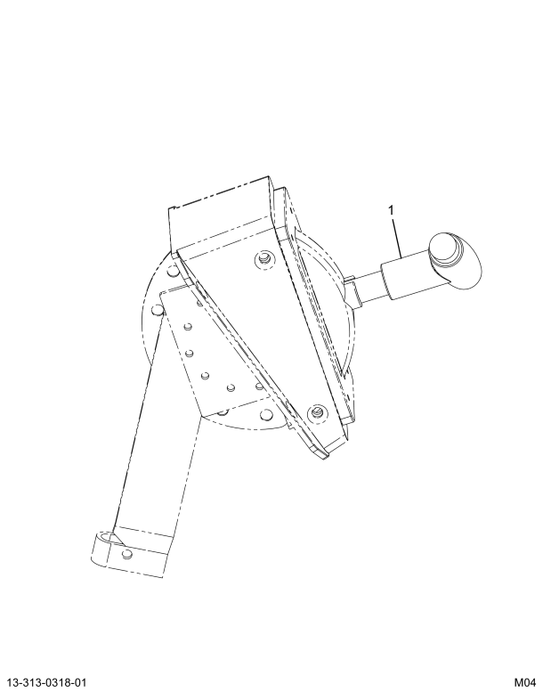 2006988C91 CONTROL REMOTE SHIFT ASSY