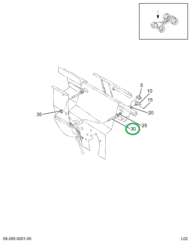 2007021C91 CABLE EMERG PULL OR ENG STOP