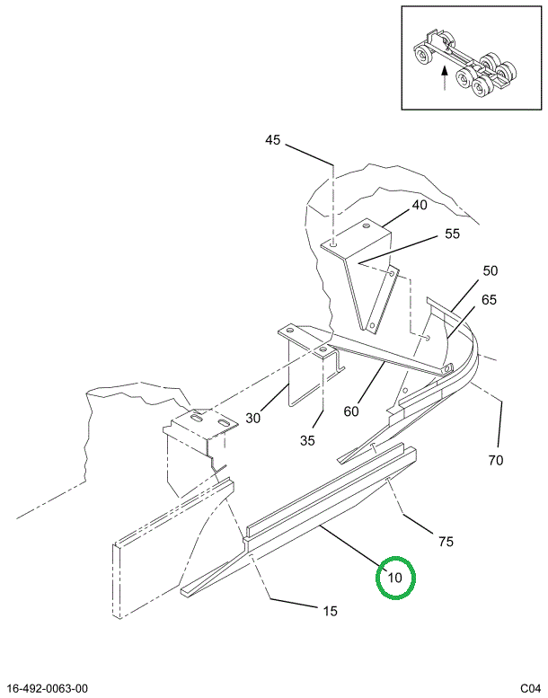 2007271C2 PANEL CAB SKIRT