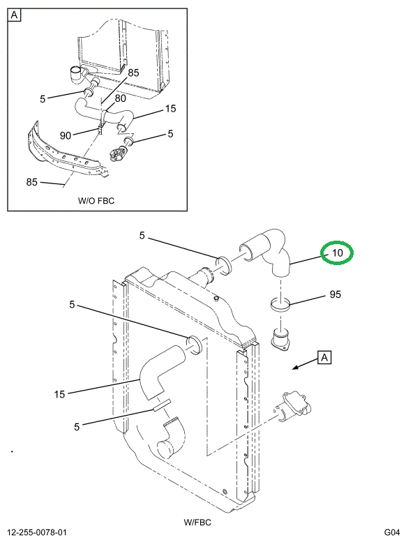 2007368C1 HOSE RAD OUTLET