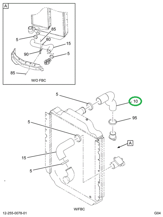 2007368C1 HOSE RAD OUTLET