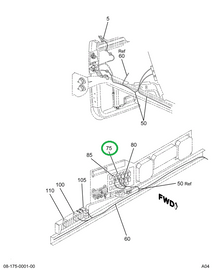 2007894C1 SWITCH,MIRROR POWER LH