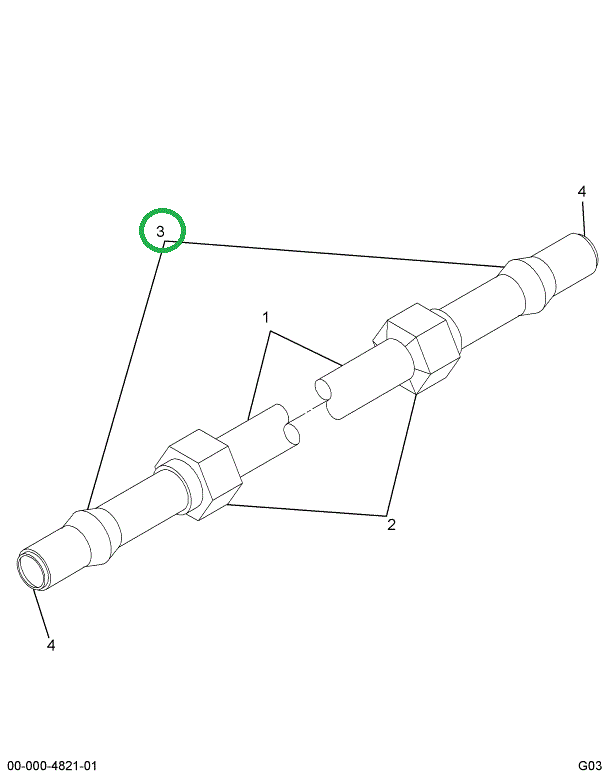 2007989C1 SLEEVE COMP OR FLEX TUBE