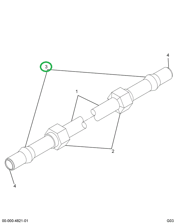 2007991C1 SLEEVE COMP OR FLEX TUBE