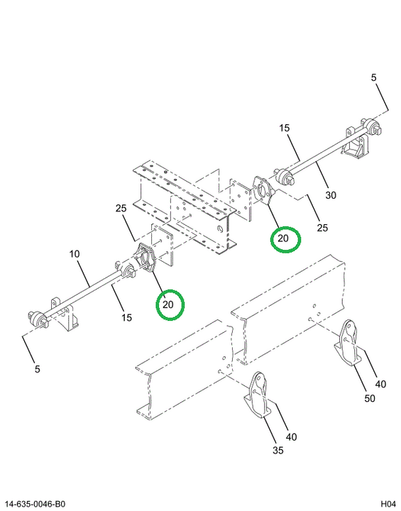 2008026C1 BRACKET TORQUE ROD MTG