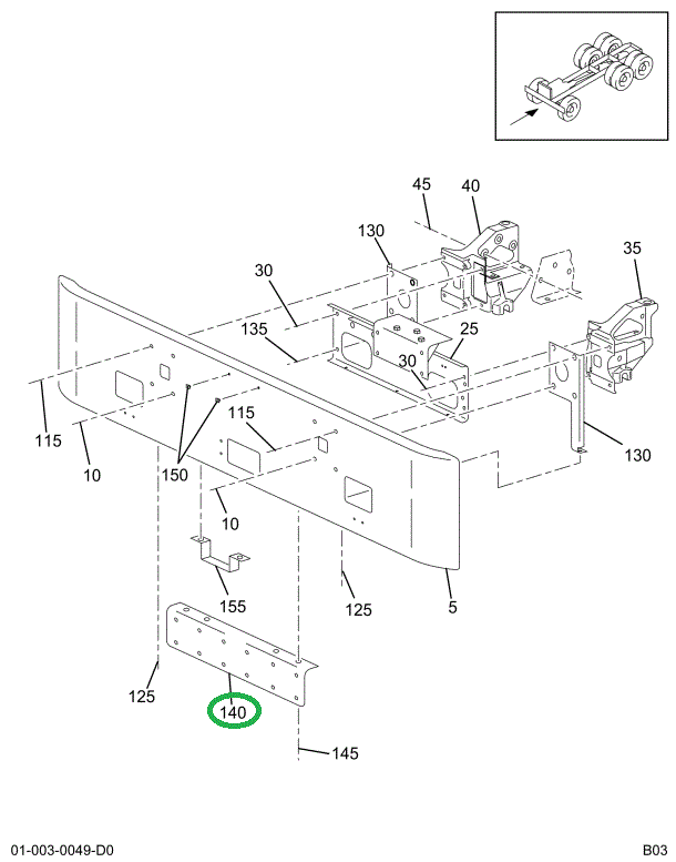 2008782C1 BRACKET LICENSE PLATE SST