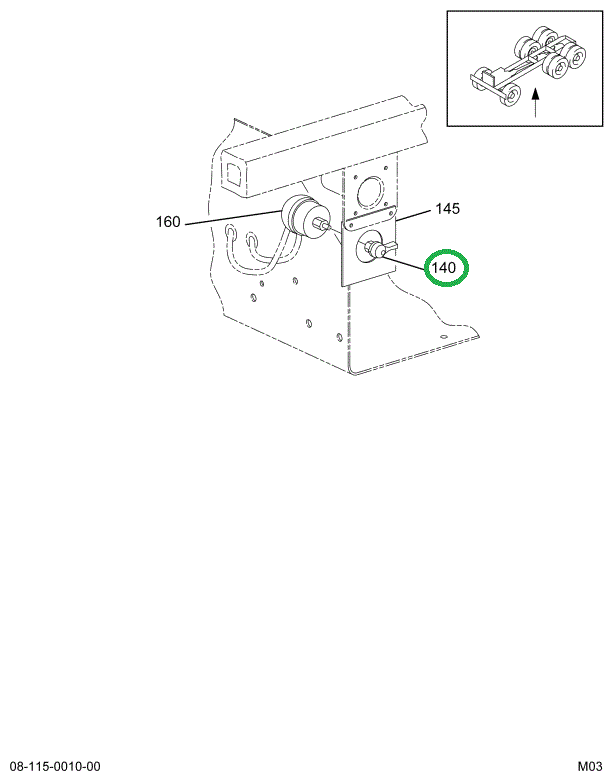 2008810C1 SWITCH,KIT  LEVER LOCK