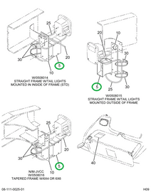 2008811C1 HORN BACK UP ALARM
