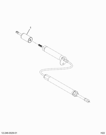 2010531C91 CABLE THROTTLE CONTROL OR ACCE