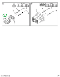 2011340C1 CONNECTR,CONNECTOR BODY METRI-