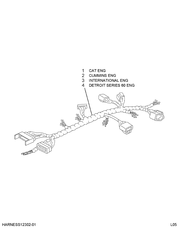 2011678C91 HARNESS,ASSY ECM PWR