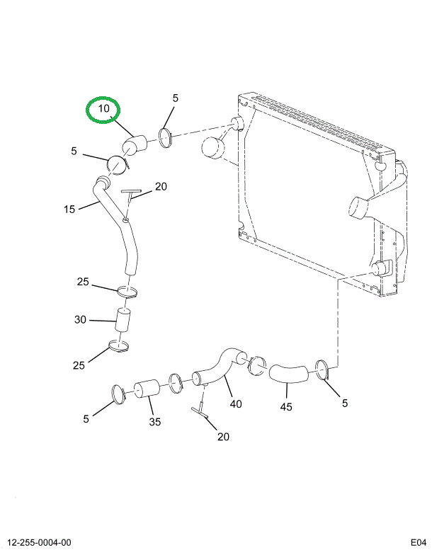 2013603C1 ELBOW,HOSE SILICONE