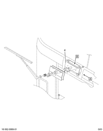 2013857C91 ARM CRANK W/S WIPER RH