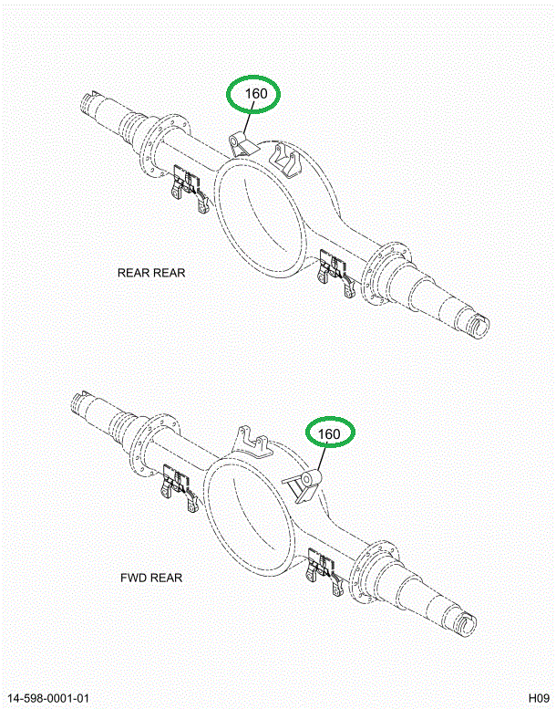 2014782C1 BRACKET TORQUE ROD TRASNVERSE