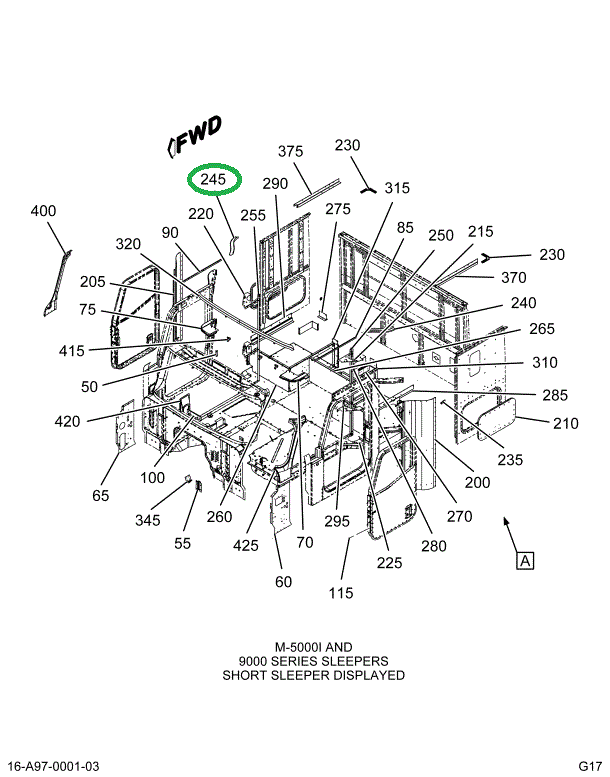 2014931C3 HEADER ROOF TRANSITION RH