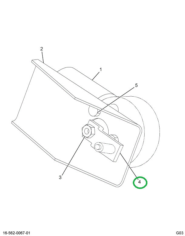 2015304C1 ARM CRANK W/S WIPER