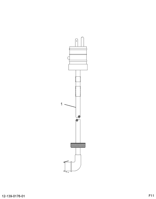 2015503C91 CABLE ASM BLOCK HTR 120V 66