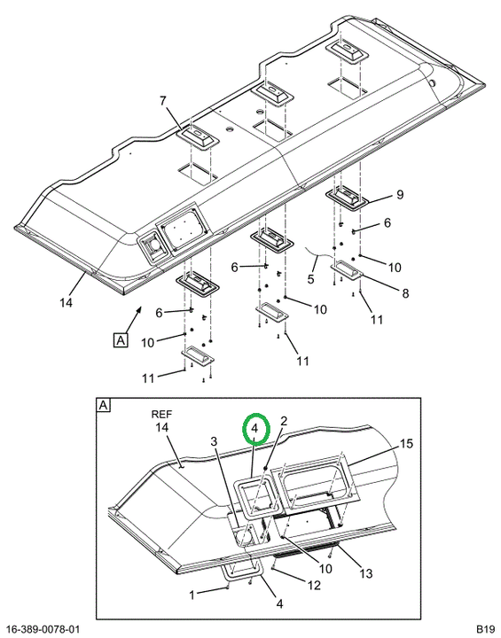 2015721C1 Plate, Mounting Light