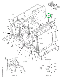 2016545C93 HOSE **ASSY COMPRESSOR TO COND
