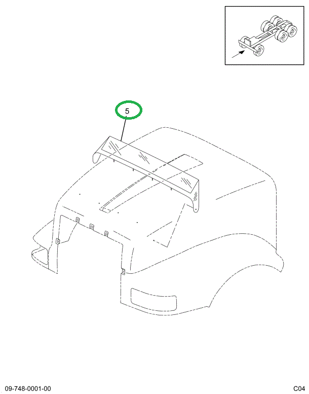 2016696C91 DEFLECTR,DEFLECTOR  BUG KIT HD