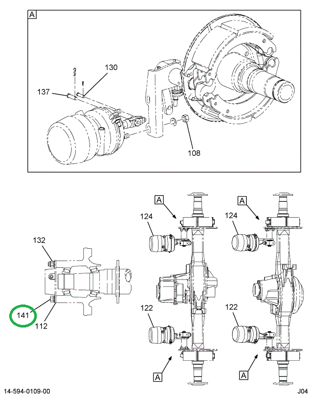 2017187C1 BOLT,AXLE SHAFT FLG*3/4NC-2.0