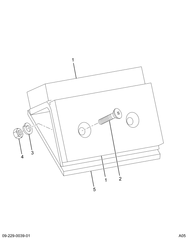 2017315C91 BRACKET HOOD GUIDE