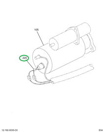 2017474C92 HARNESS JUMPER*JUMPER*START MO