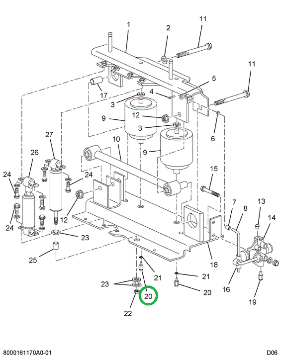 2017481C1 Connector, Straight, 3/8 Nptm
