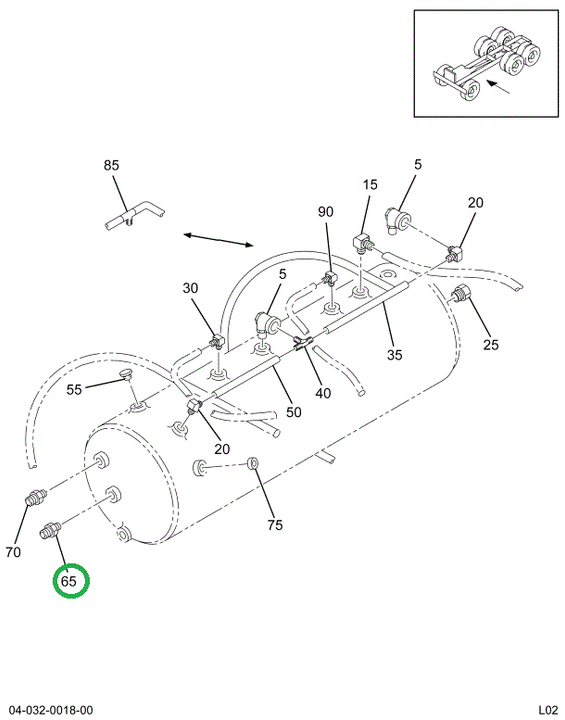 2017492C1 Fitting, Hose Quick Connect, 1