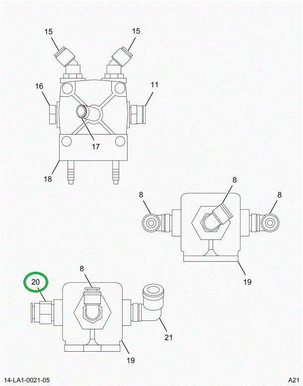 2017501C1 TEE PUSH TO CONNECT*