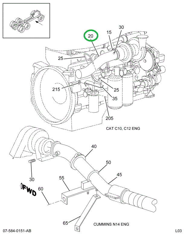 2017979C2 PIPE EXHAUST