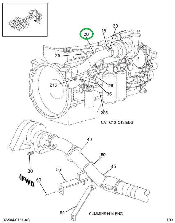 2017979C2 PIPE EXHAUST