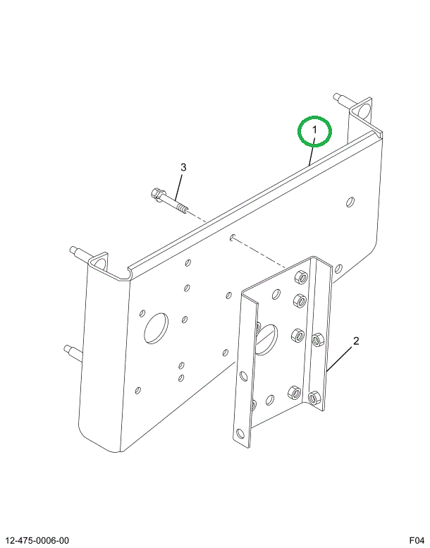 2018765C2 BRACKET SURGE TANK