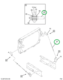 2019963C2 ROD RADIATOR STAY