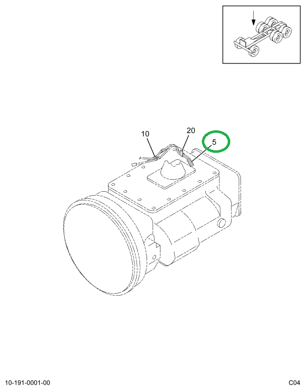 2020282C91 TRNSMTR,TRANSMITTER,SPD CONT S