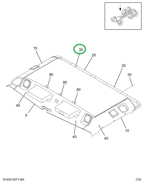 2020456C1 RETAINER TRIM PANEL SNAP WSHR