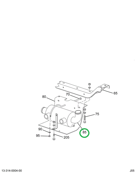 2020467C91 COOLER ASSY  XMSN OIL