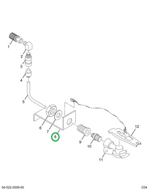 2020938C3 Bracket, Mounting, Air Brake V