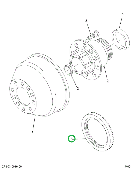 2021556C1 RING,BK EXCITER