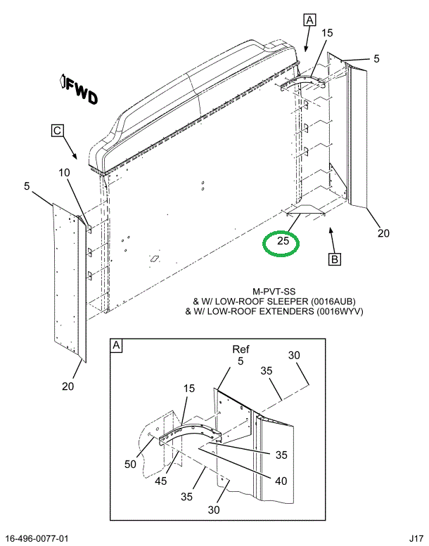 2021814C2 BRACE CAB EXTNDR LWR