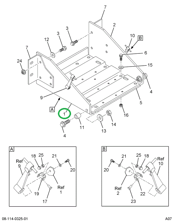 2021956C2 BRACKET,BATTERY BOX LT