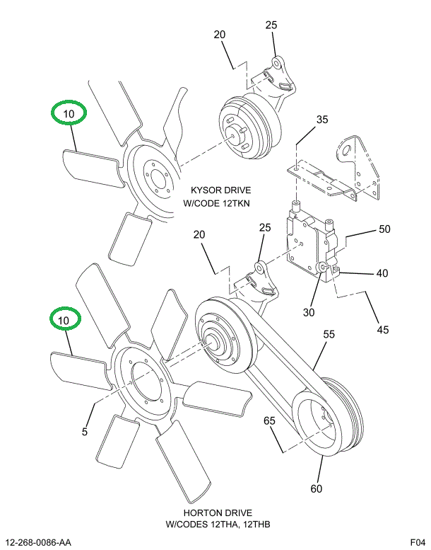 2022401C1 FAN,ENG COOLING 30