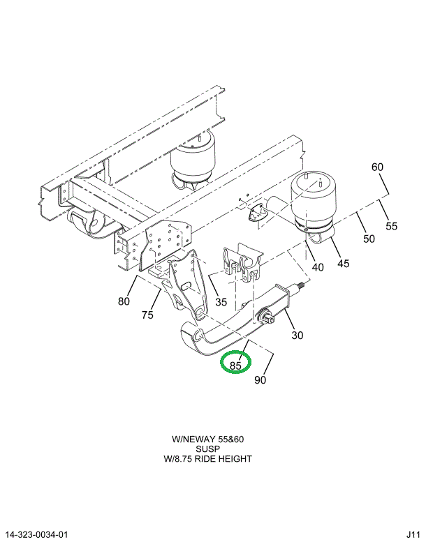 2022654C1 SPACER,EQUAL BEAM BUSHING