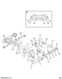 2022656C1 Bracket, Mounting Torque Rod