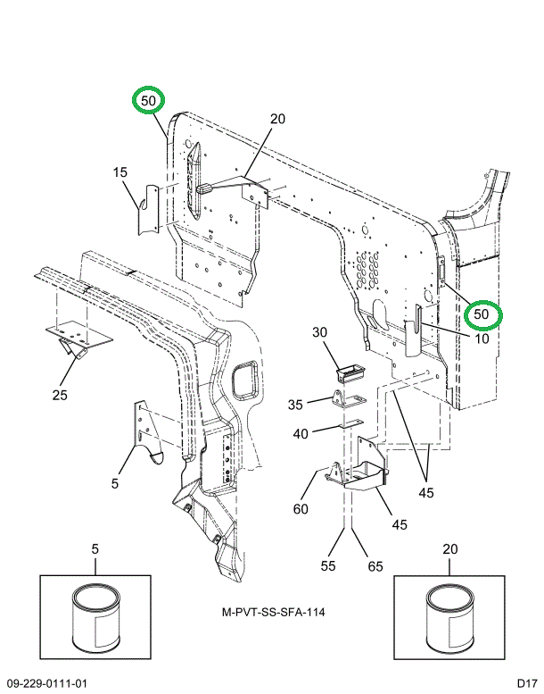 2023033C1 STOP,HOOD ALIGNMENT LH