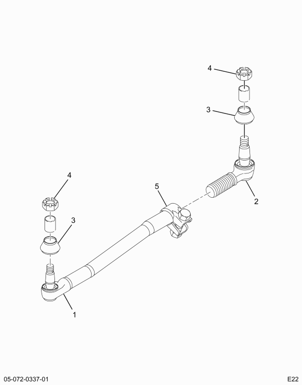 2023672C91 LINK,ASSY STEERING DRAG