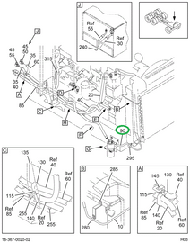 2024399C91 HOSE ASSY COND TO DRYER W/134A